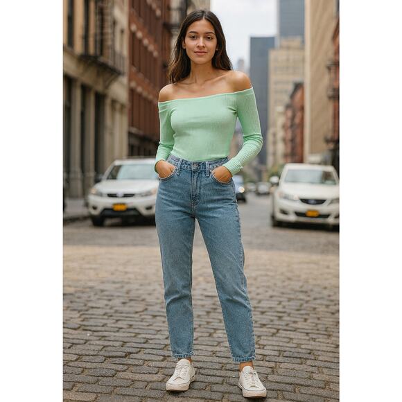 Levis 501 Womens 27x28 Light Wash Denim Skinny High Rise Jeans Stretch OS24-19 - Picture 1 of 12